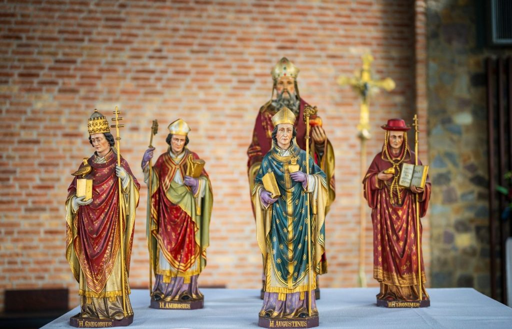 De heilige Augustinus van Hippo